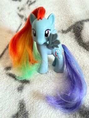 My Little Pony (2010) G4 Rainbowdash 3” Brushable Pony